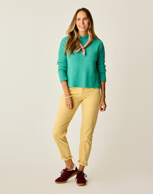 Carve Designs Olivia Plush Sweater In Green