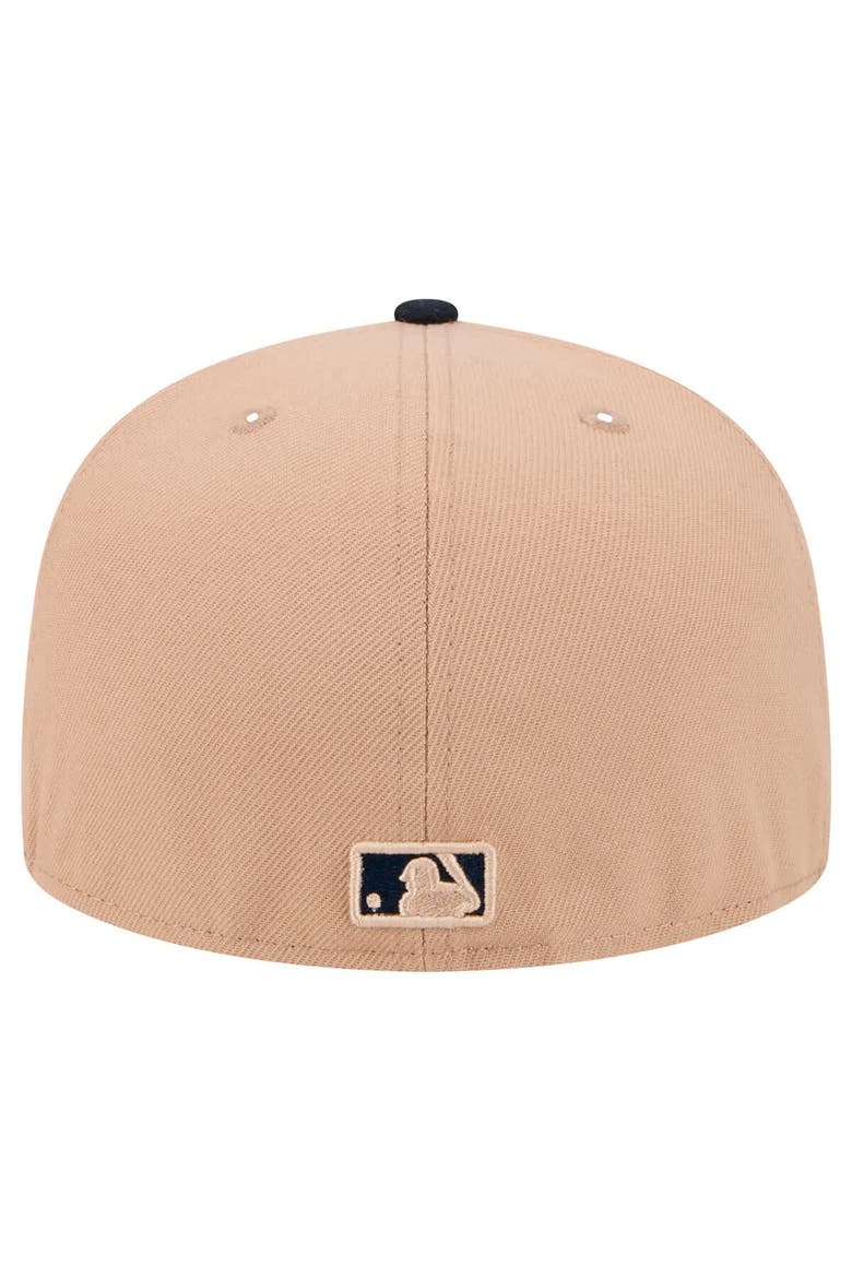 Men's New Era Khaki Boston Red Sox 59FIFTY Fitted Hat, Alternate, color, Khaki
