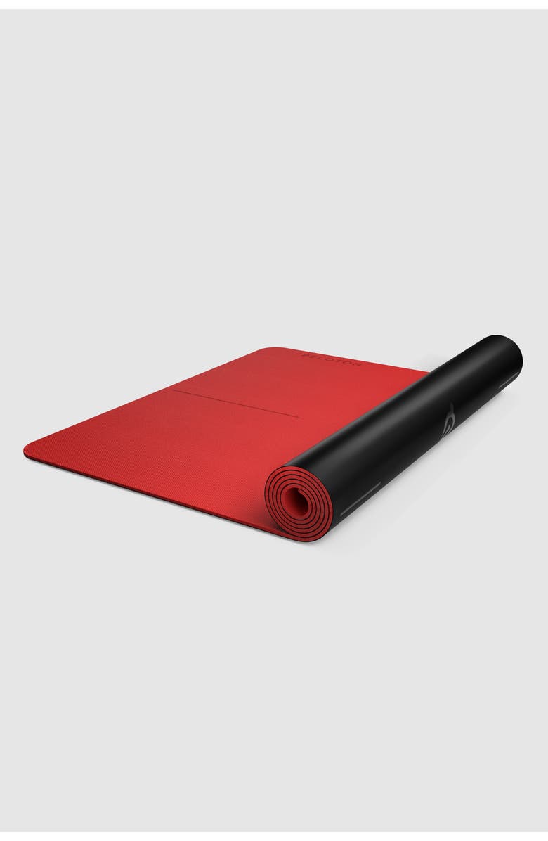 Peloton Reversible Workout Mat, Main, color, Black And Red