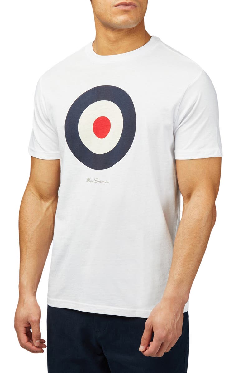 Ben Sherman Signature Target Graphic T-Shirt, Main, color, 