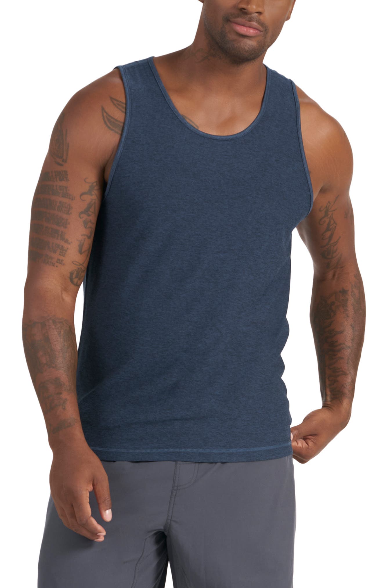NAVY HEATHER