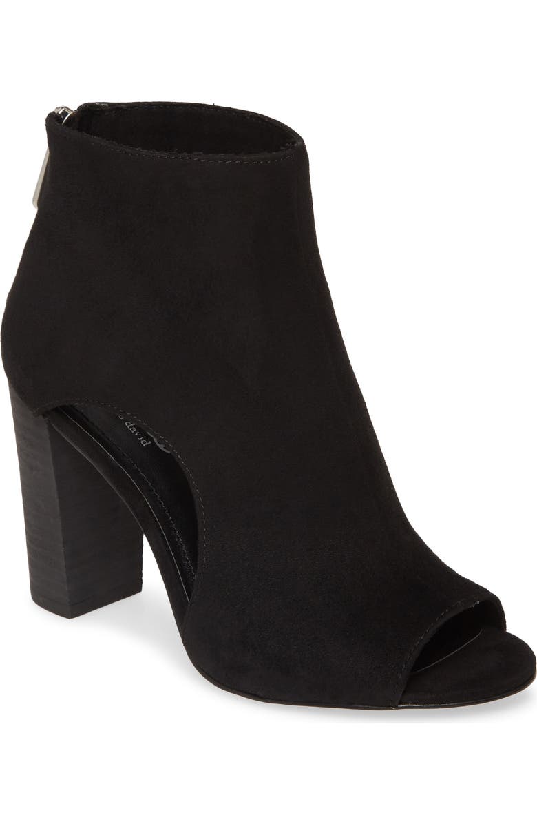 Charles by Charles David Fable Cutout Open Toe Bootie, Main, color,