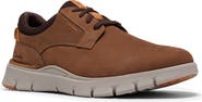 Clarks® Step 365 Plain Toe Leather Sneaker