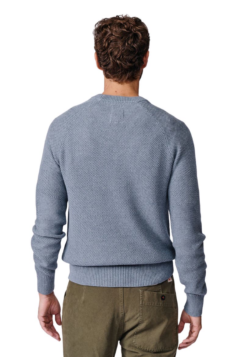 Norton Textured Crew Neck Jumper, Alternate, color, Pale Blue