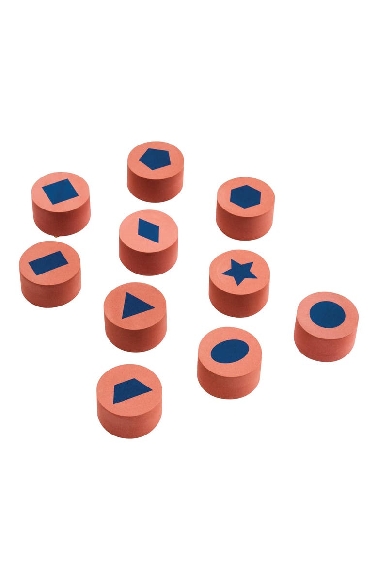 Kaplan Early Learning Company Giant Letter, Number & Shape Stampers, Alternate, color, Multicolored