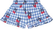 Huxbaby Cherry Gingham Shorts
