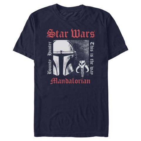 Men's Star Wars The Mandalorian This Is The Bounty Hunter  Graphic T-Shirt