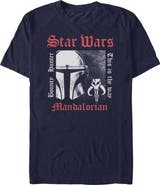 Star Wars: The Mandalorian Men's Star Wars The Mandalorian This Is The Bounty Hunter Graphic T-Shirt