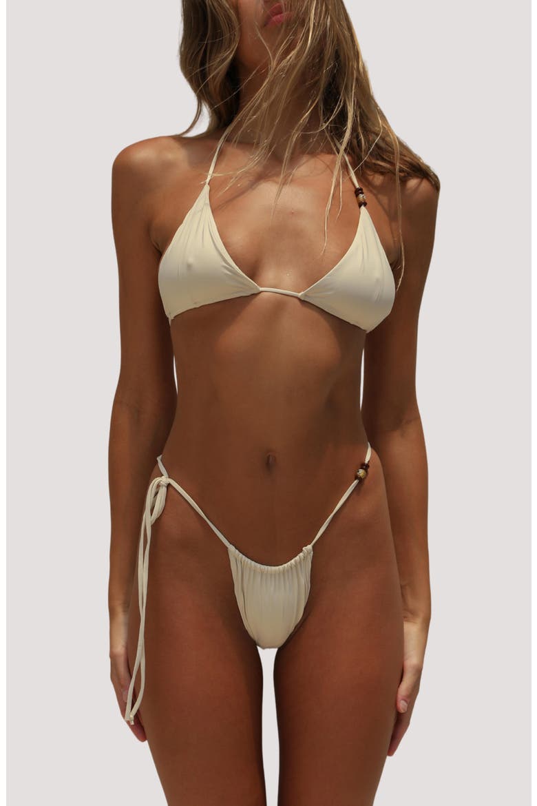 River Bead Bikini Bottoms, Alternate, color, SUMMER SAND