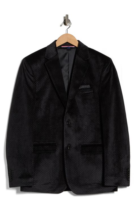 Velvet Textured Sport Coat