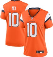 Nike Women's Nike Bo Nix  Orange Denver Broncos Game Jersey