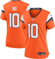 Nike Women's Nike Bo Nix  Orange Denver Broncos Game Jersey