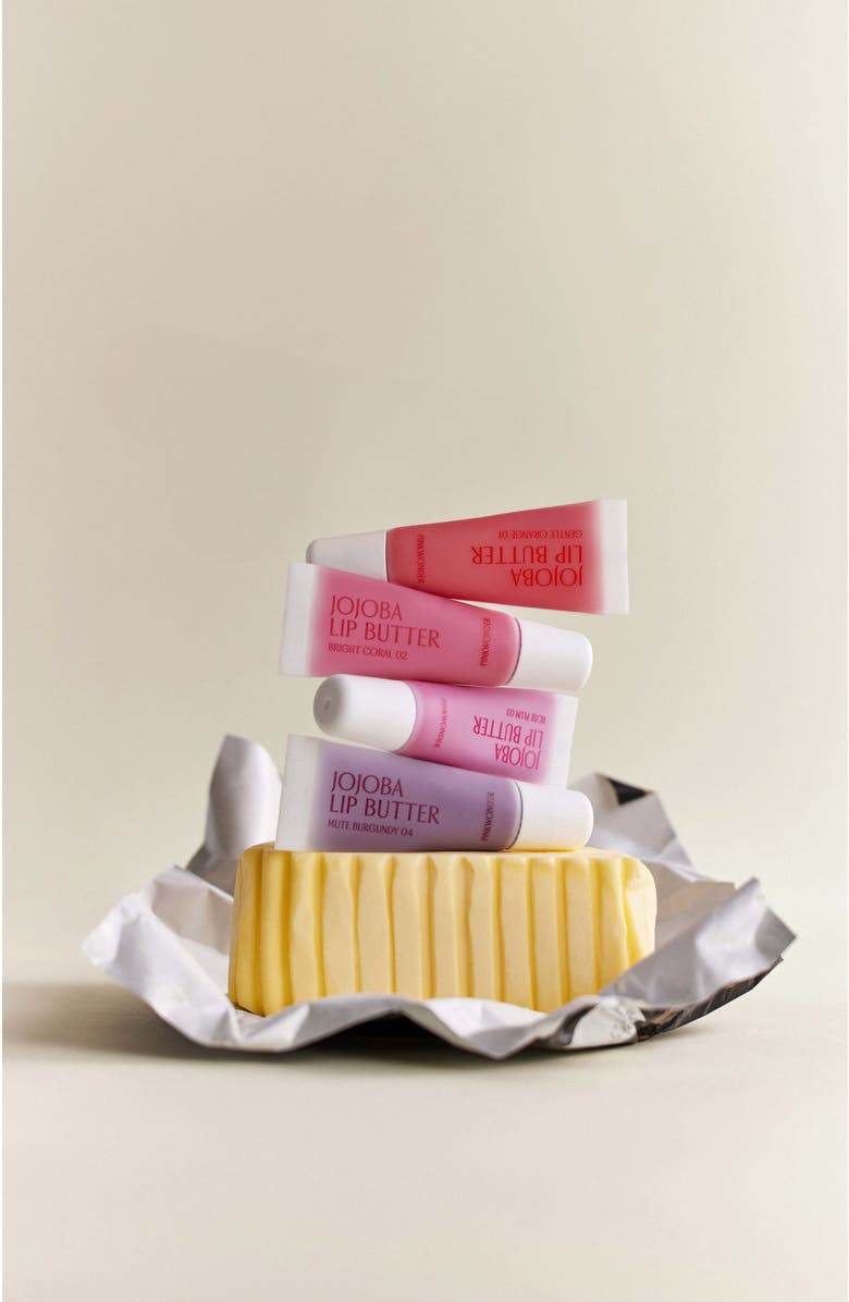 PINKWONDER Jojoba Lip Butter, Alternate, color, Mute Burgundy