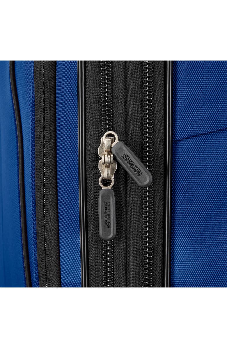 AMERICAN TOURISTER 4 KIX 3.0 Softside 28" Checked Spinner, Alternate, color, Sapphire Blue