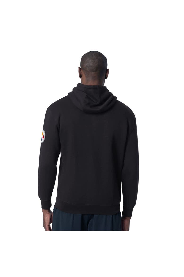 Men's Starter Black Pittsburgh Steelers Thursday Night Gridiron Hoodie, Alternate, color, Black