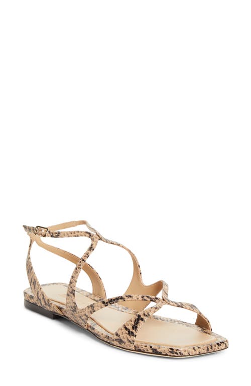 Jimmy Choo Ayla Strappy Sandal In Brown