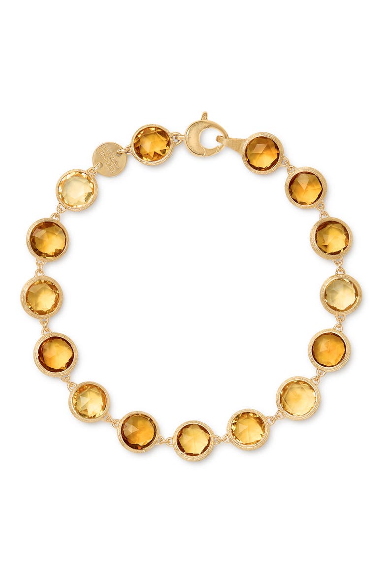 Jaipur Color Citrine Bracelet, Main, color, GOLD