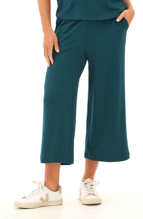 Threads 4 Thought Serena Wide Leg Crop Pants In Green