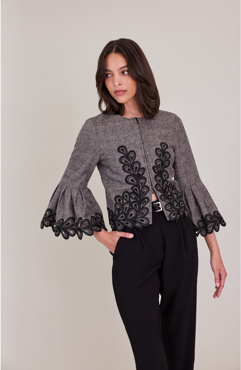 Anne Fontaine Ange Jackets, Alternate, color, Grey