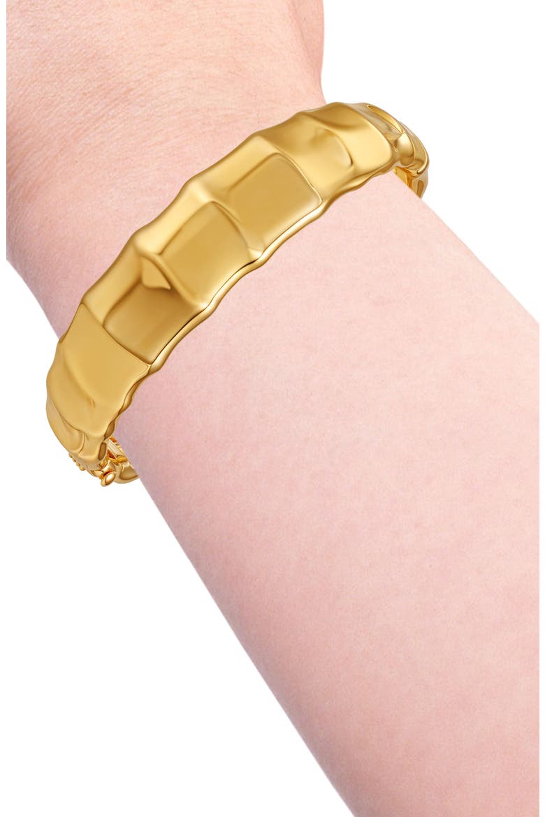 Hinge Bracelet, Alternate, color, GOLD TONE