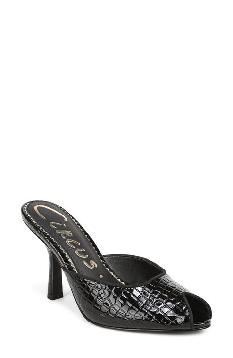 Glenda Peep Toe Slide Sandal