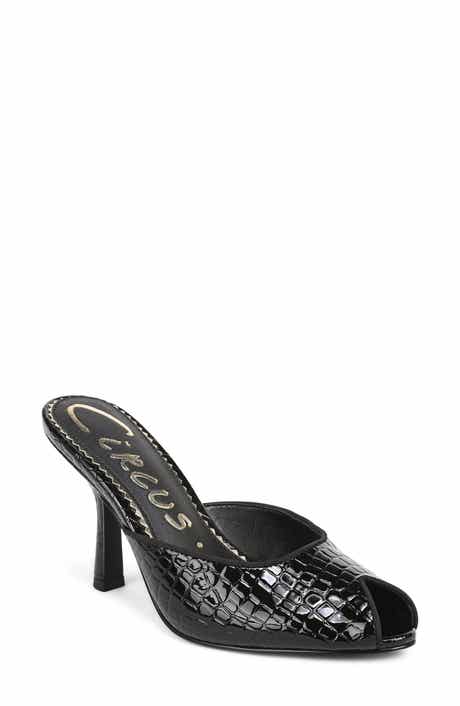 Glenda Peep Toe Slide Sandal