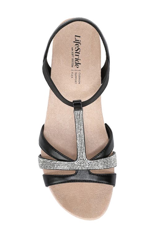 Lifestride Mimosa Slingback Platform Wedge Sandal In Multi