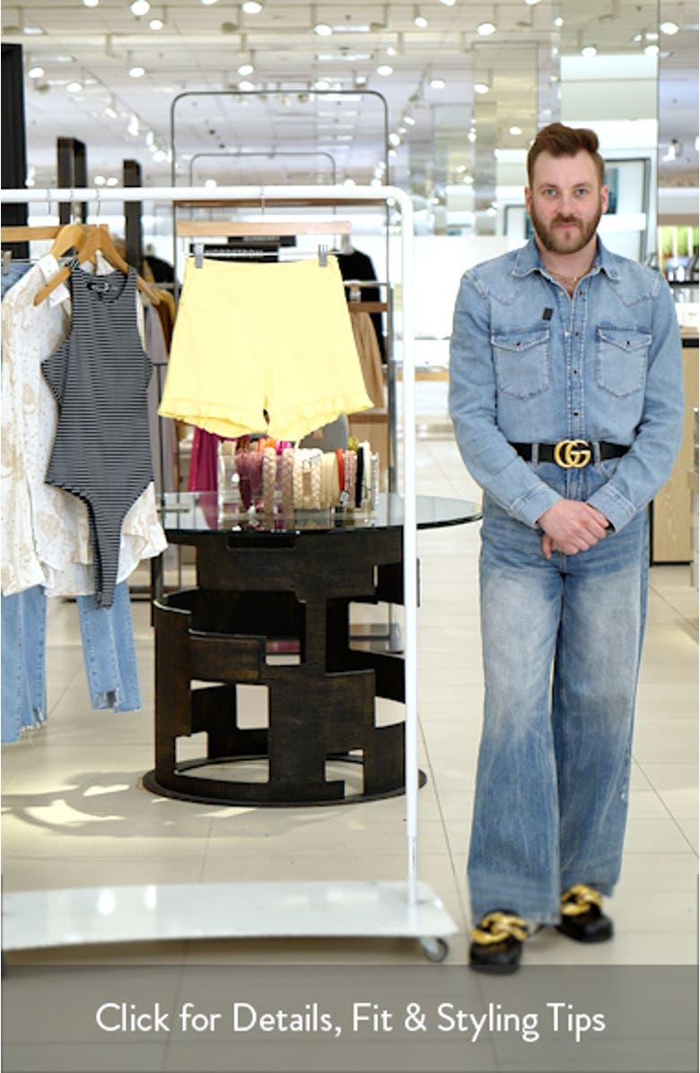 Ruffle High Waist Bike Shorts, sales video thumbnail