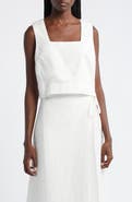 Rails Akira Linen Crop Tank