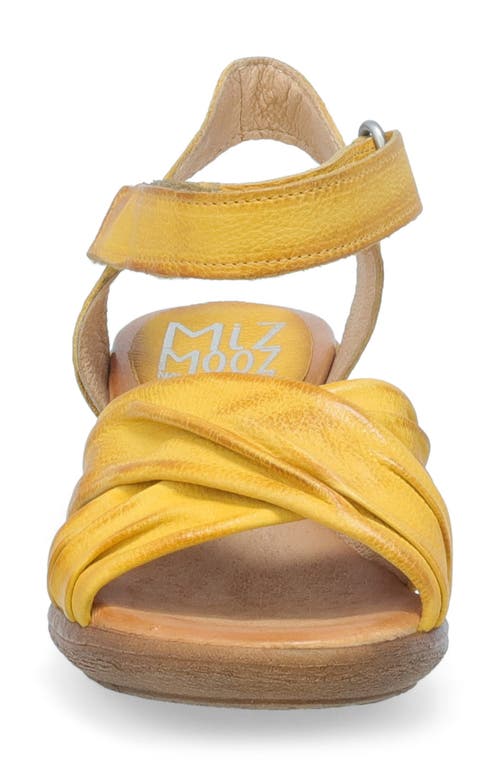 Miz Mooz Colette Sandal In Marigold