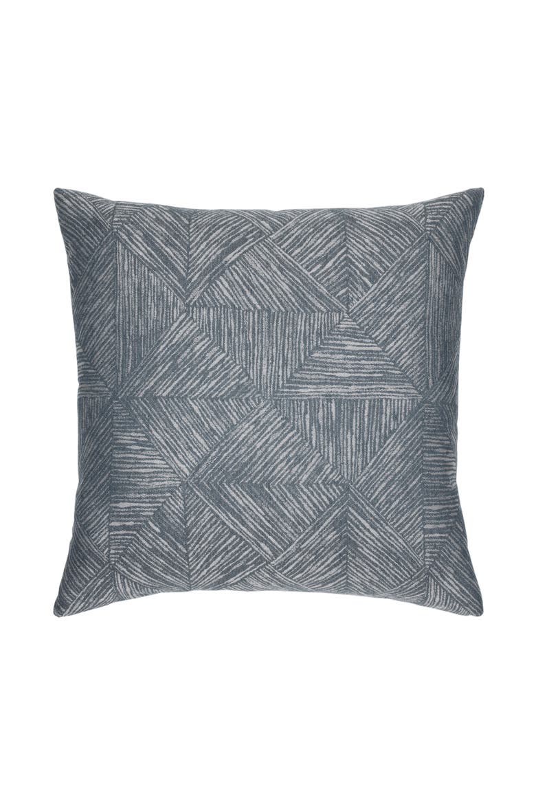 Reimagine Denim Indoor & Outdoor Woven Accent Pillow, Main, color, Denim