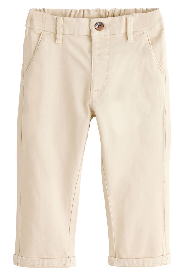 Kids' Flat Front Chinos, Main, color, NEUTRAL