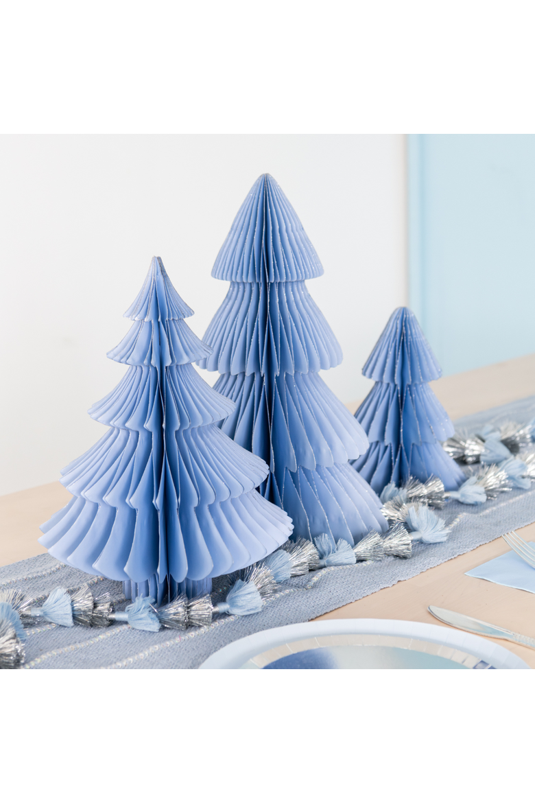 Holiday Honeycomb Set, Alternate, color, Wedgewood Tress