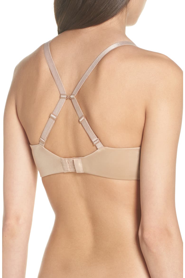 Future Foundation Wireless T-Shirt Bra, Alternate, color, AU NATURAL