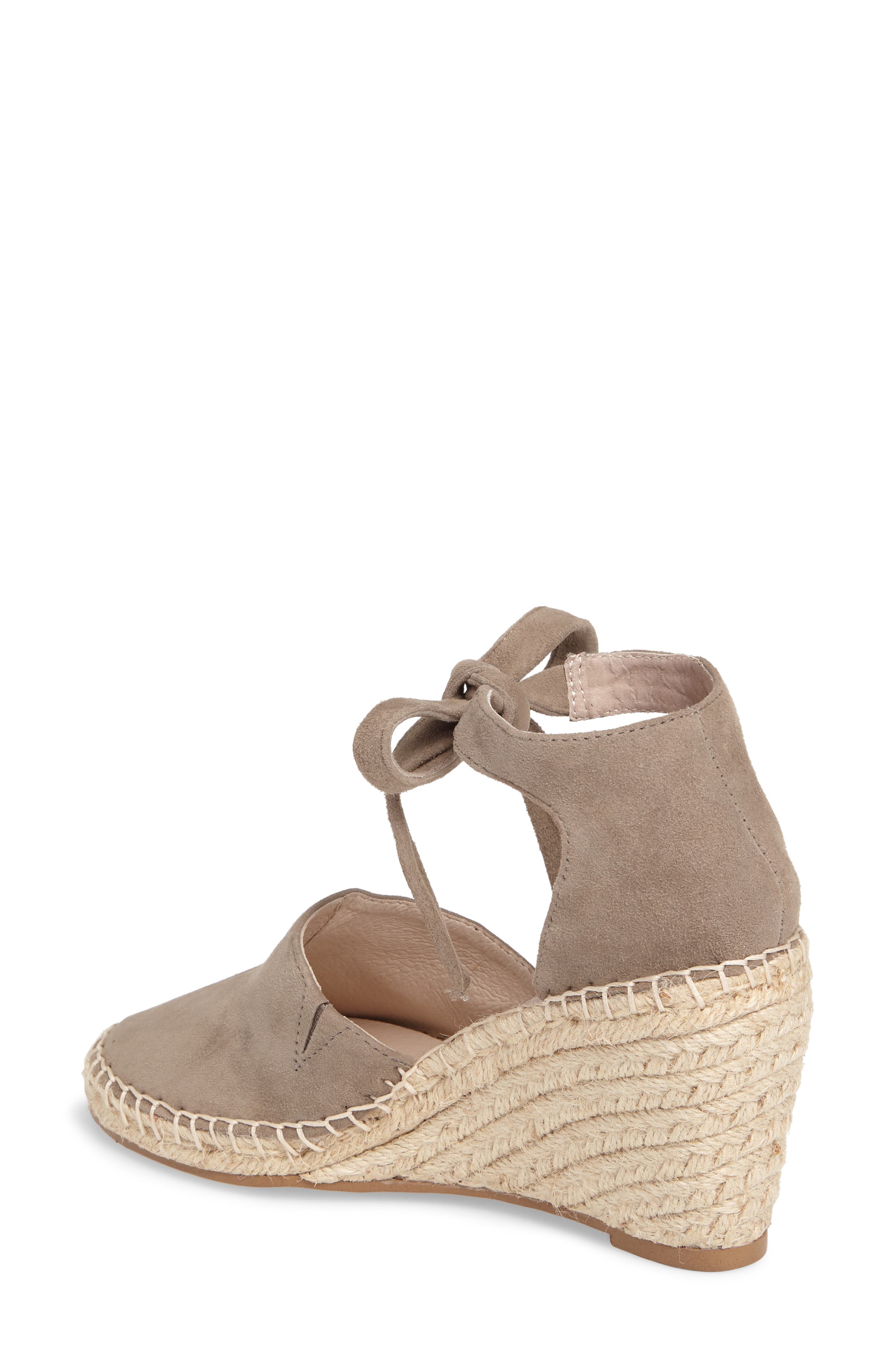 Megan Wedge, Alternate, color, STONE SUEDE