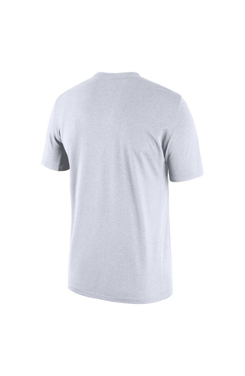 Jordan Brand Men's Jordan Brand White Michigan Wolverines Basketball 90s Hoop Max T-Shirt, Alternate, color, 