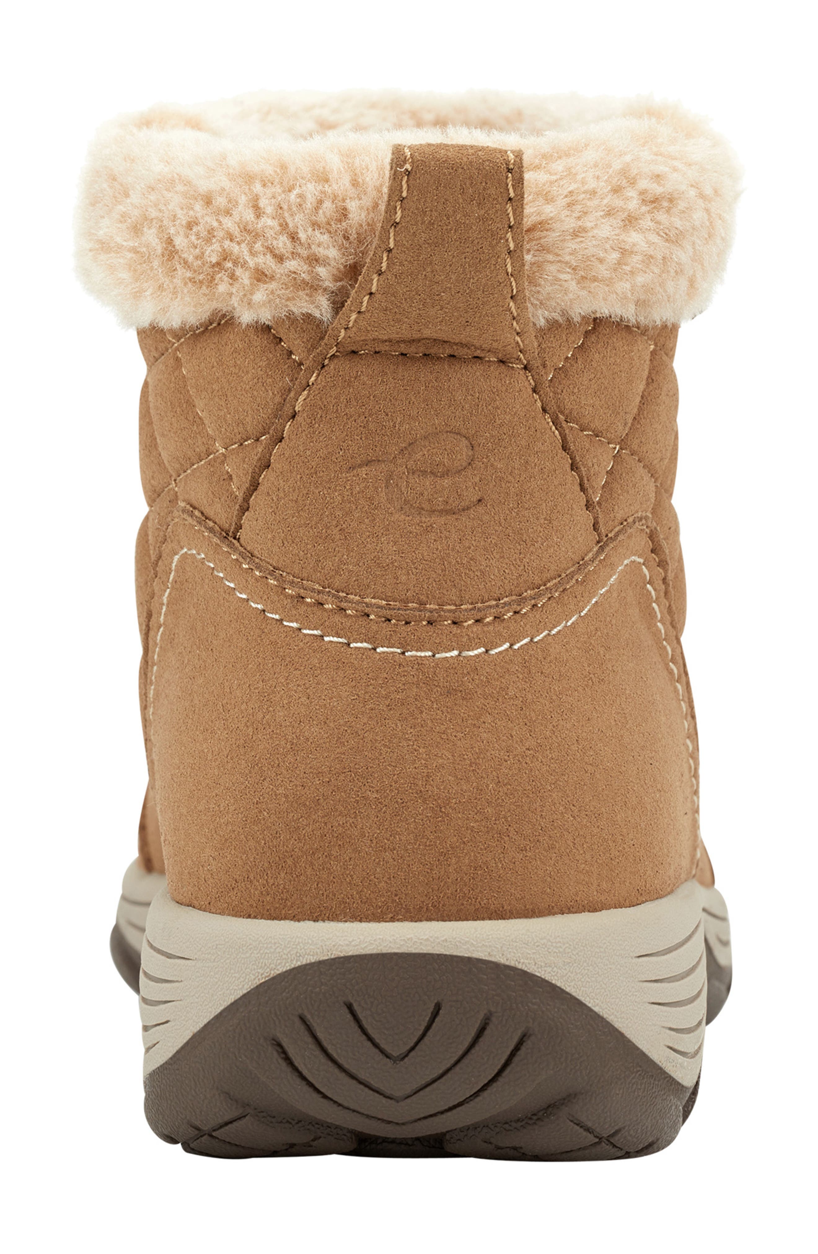 Easy Spirit Vance Water Repellent Faux Fur Trimmed Boot, Alternate, color, Brown