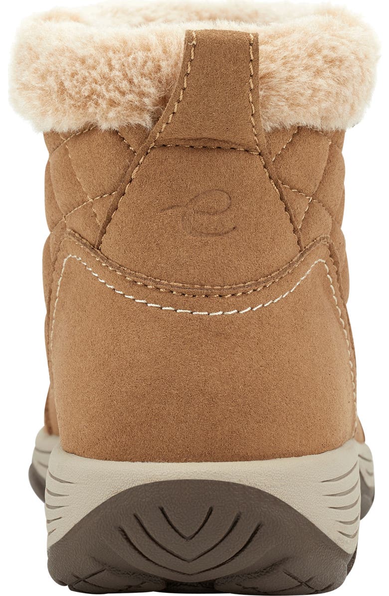 Easy Spirit Vance Water Repellent Faux Fur Trimmed Boot, Alternate, color, Brown