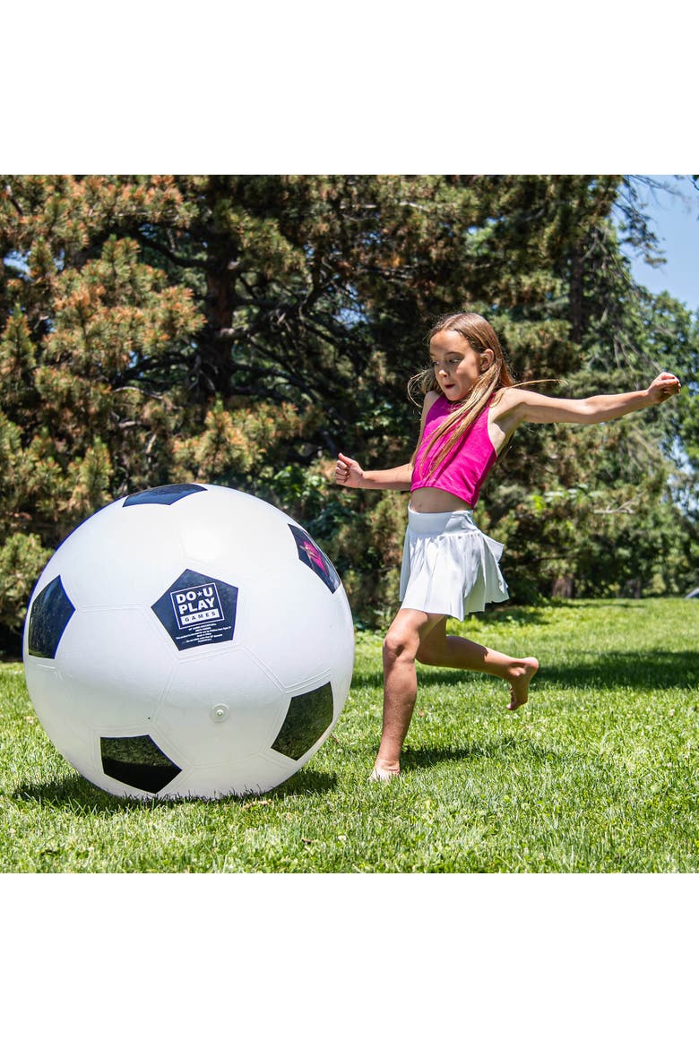 Jumbo Soccer Ball, Alternate, color, Multicolored