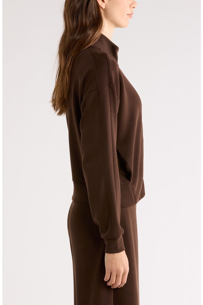 Ultra Soft Zip Jacket, Alternate, color, BROWN MOLE'