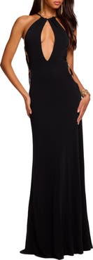 Ramy Brook Cutout Detail Body-Con Gown
