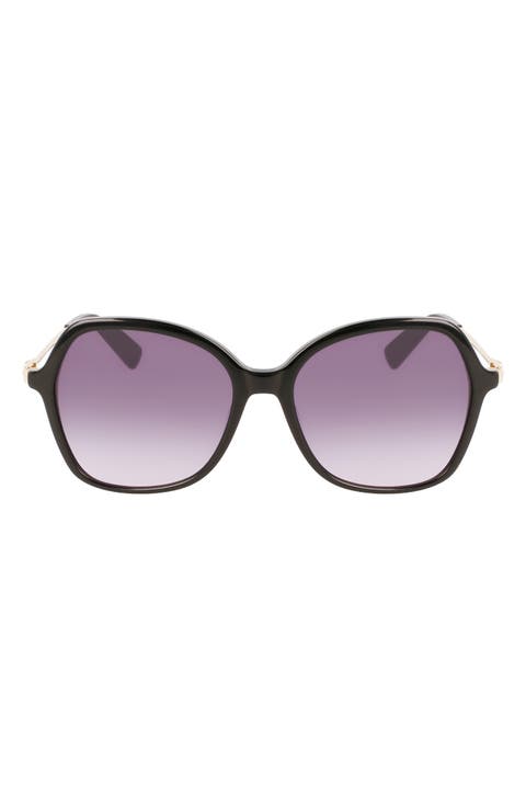 57mm Amazone Modified Rectangle Sunglasses
