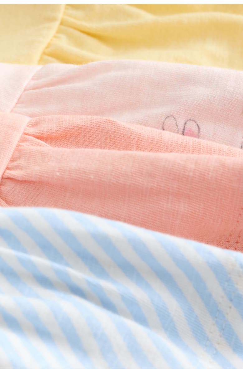 NEXT Kids' 4-Pack Frill Hem T-Shirts, Alternate, color, Multi