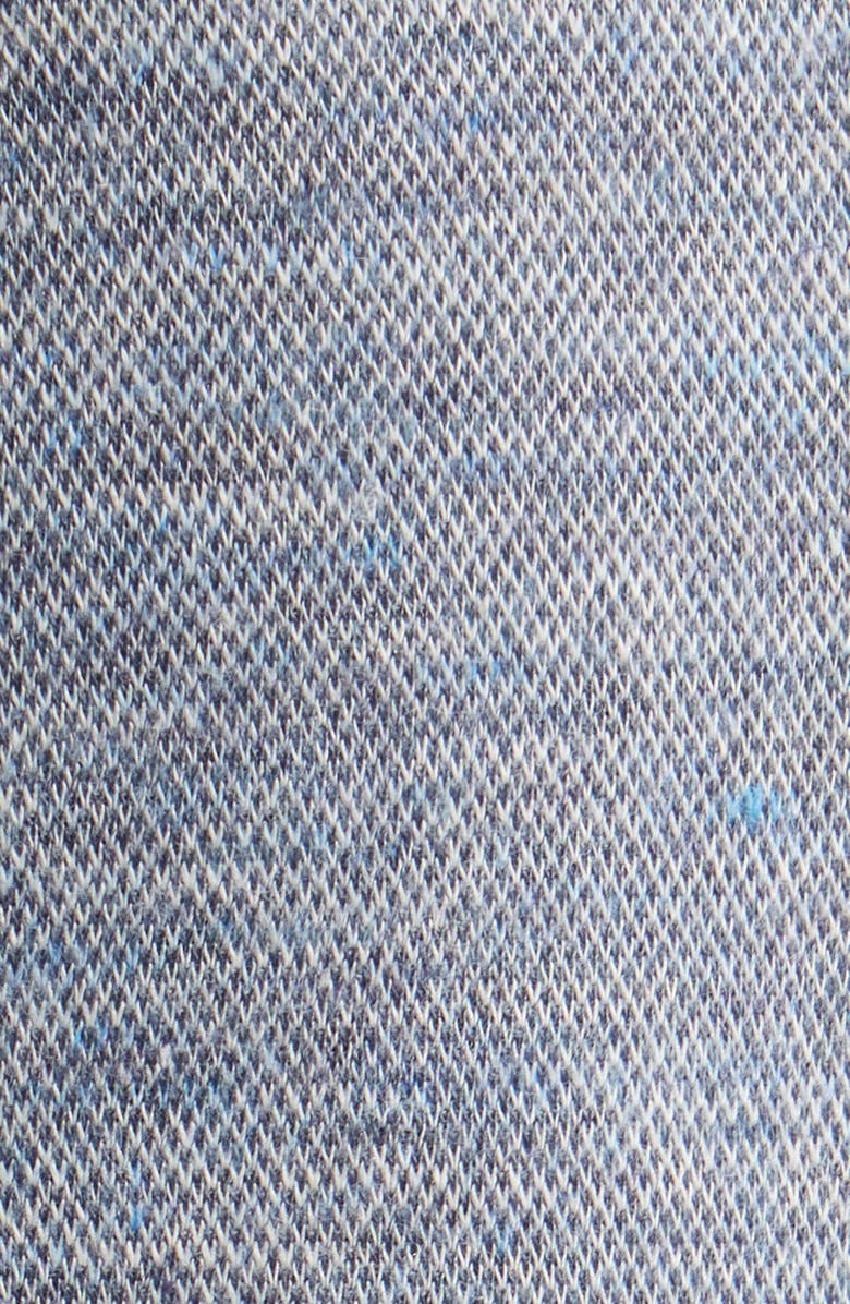 Jack Victor Hartford Blue Knit Wool & Silk Blend Mélange Sport Coat, Alternate, color, Light Blue