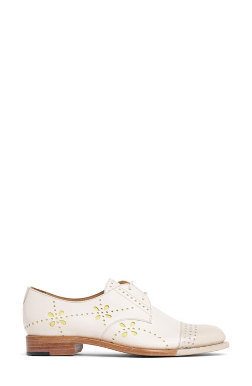 The Office Of Angela Scott Mr. Ava Cap Toe Derby In Limoncello