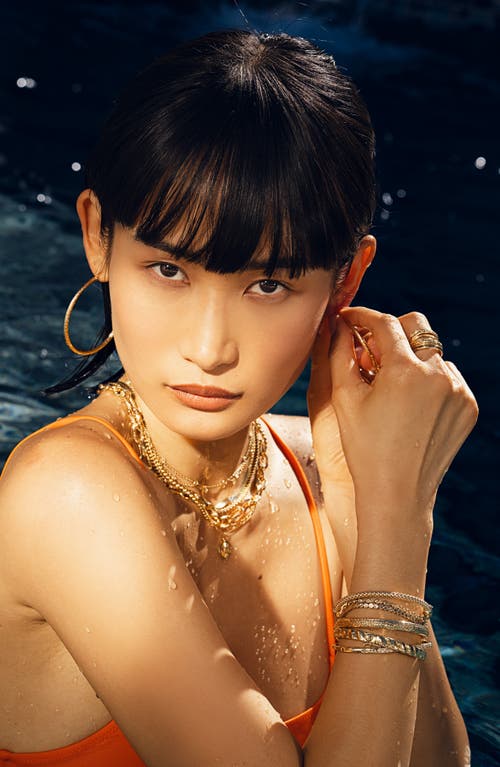 Bony Levy Monaco Diamond Line Bracelet In Gold