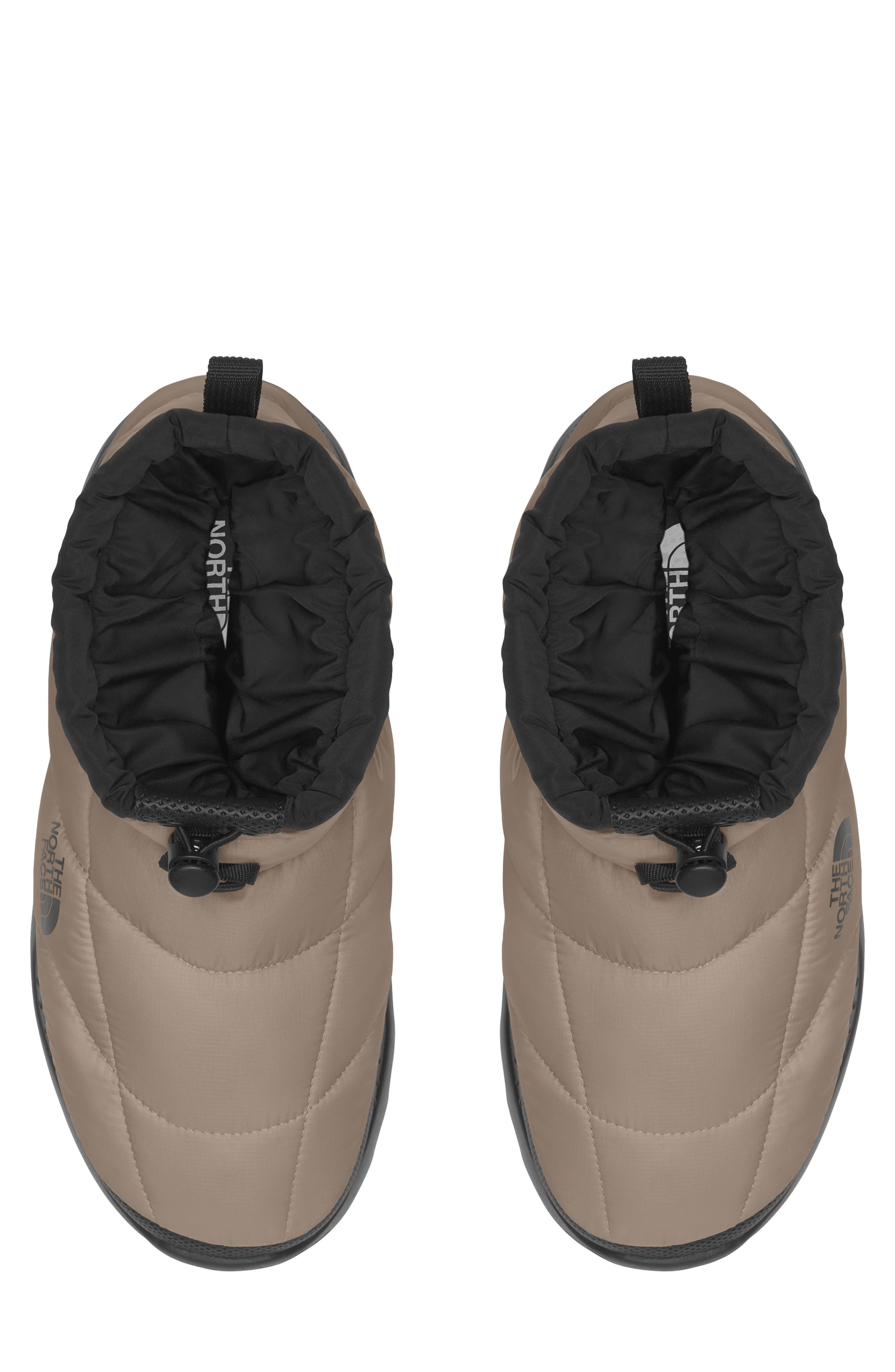 The North Face Nuptse Traction Waterproof Chukka, Alternate, color, Mushroom Grey/ Tnf Black