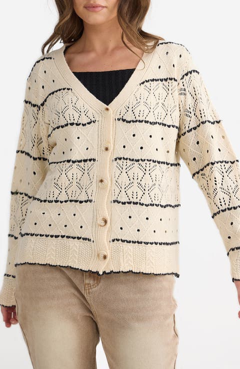 Zali Open Stitch Cardigan