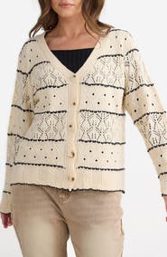 Talisman the Label Zali Open Stitch Cardigan