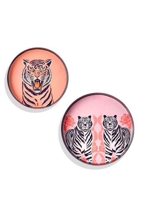 Savanna Pop Set of 2 Metal Trays